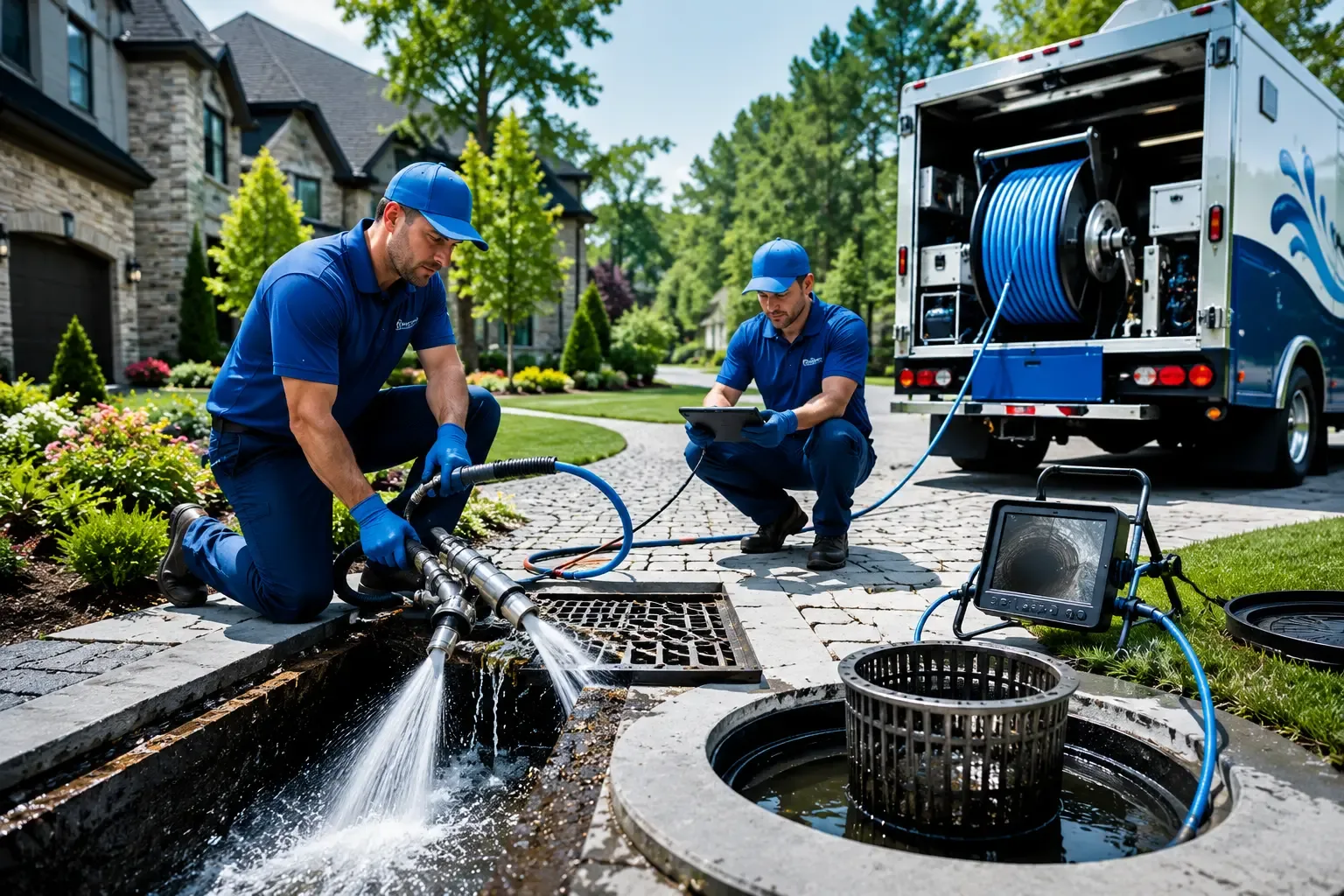 Local outdoor drain cleaning professionals in Montgomery, PA